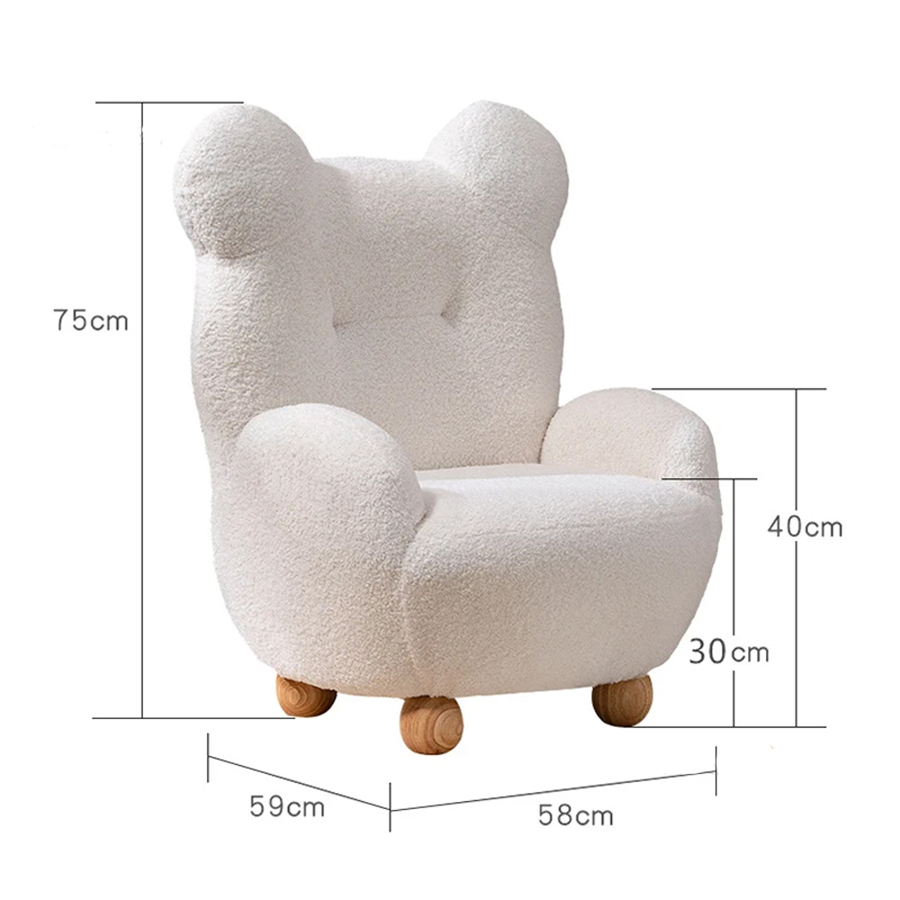 Кресло мягкое для детской Мишка Velvet Armchair Bear в Сочи