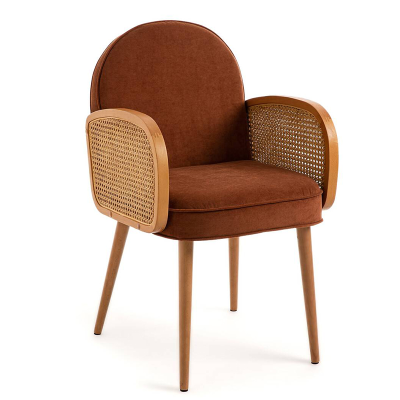 Стул Morten Wicker Terracotta Chair Терракотовый в Сочи | Loft Concept 