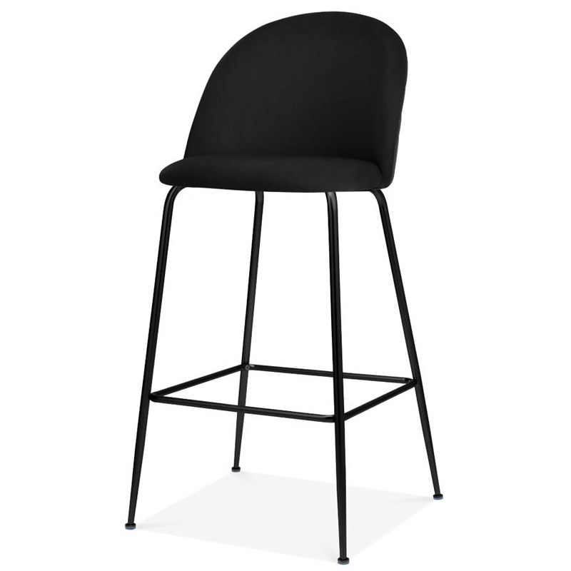 Барный стул Vendramin Bar Stool black Черный в Сочи | Loft Concept 