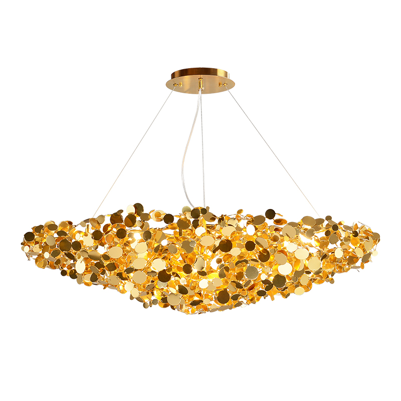 Люстра Godfreet Gold Chandelier Золотой в Сочи | Loft Concept 