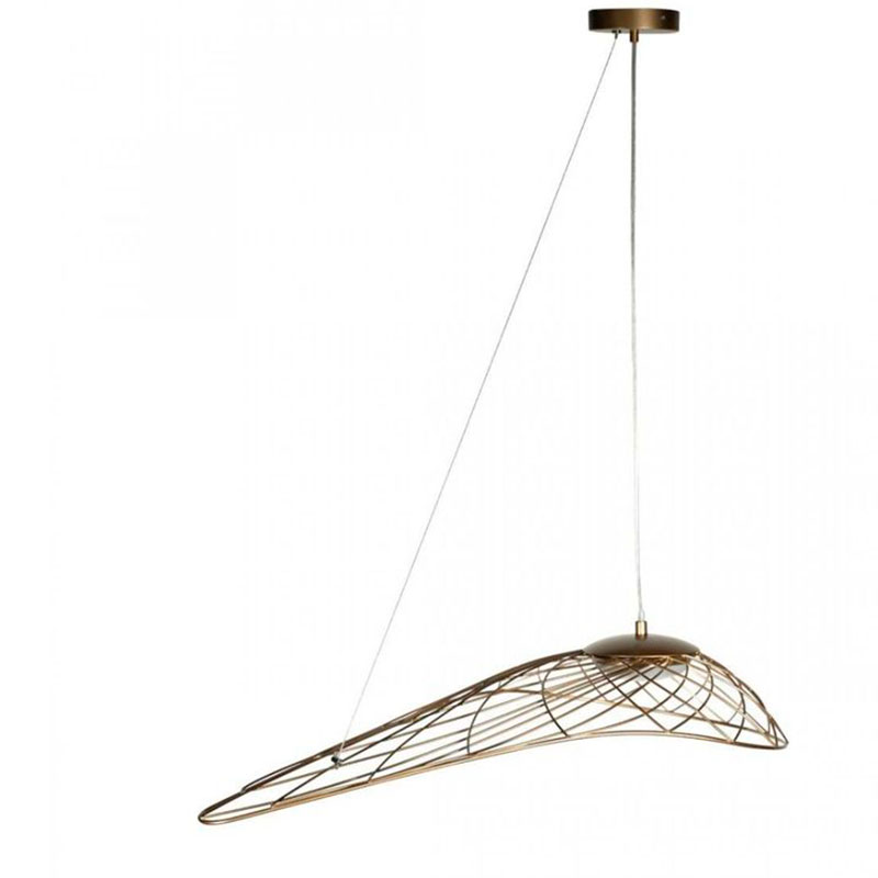 Светильник подвесной Friture Vertigo Pendant Gold 57 см Золотой в Сочи | Loft Concept 