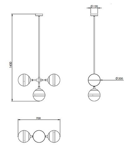 Люстра Peggy Futura lamp III Hangar Design в Сочи