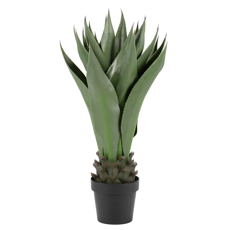 Декоративный искусственный цветок Sansevieria Plant Зеленый в Сочи | Loft Concept 