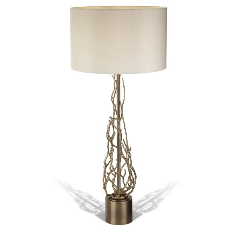 Настольная лампа Frances Table Lamp Латунь в Сочи | Loft Concept 