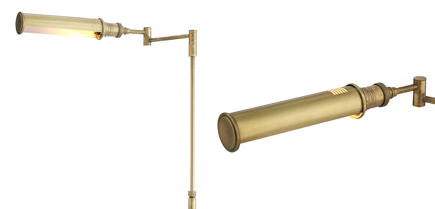 Торшер Eichholtz Floor Lamp Kingston Brass - фото №1