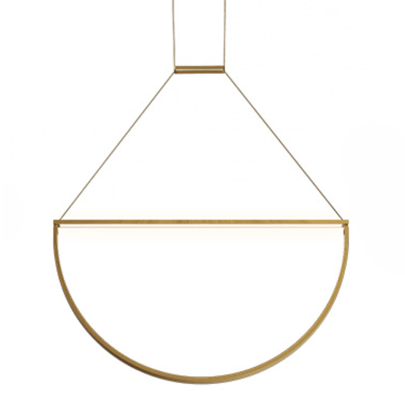 Подвесной светильник Solana Hanging lamp Золотой в Сочи | Loft Concept 