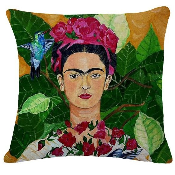 Декоративная подушка Frida Kahlo 4  в Сочи | Loft Concept 