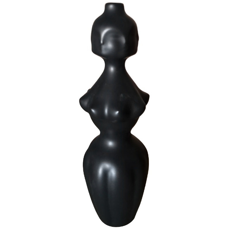 Декоративная ваза OLYMPIA VASE Black Vase Черный в Сочи | Loft Concept 