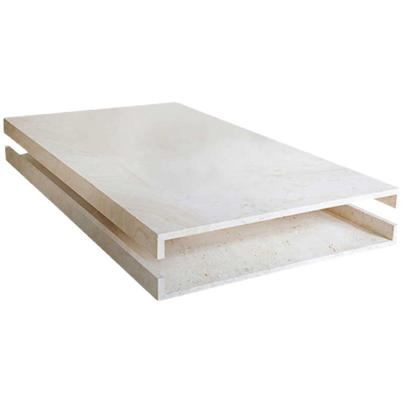 Кофейный стол Allen Travertine Coffee Table Бежевый в Сочи | Loft Concept 