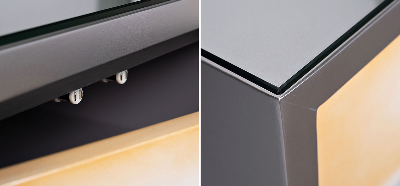 Комод дизайнерский Abdullah gray - фото №4