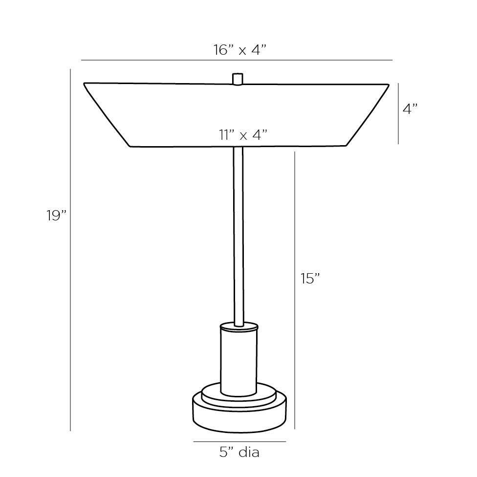 Дизайнерская настольная лампа LANSING LAMP в Сочи