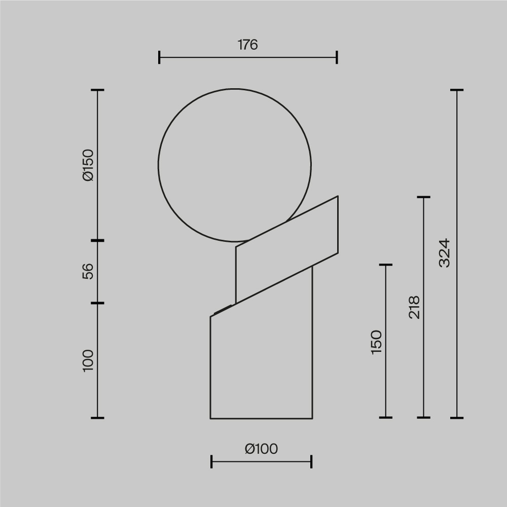 Настольный светильник Divario 3000К 3Вт в Сочи
