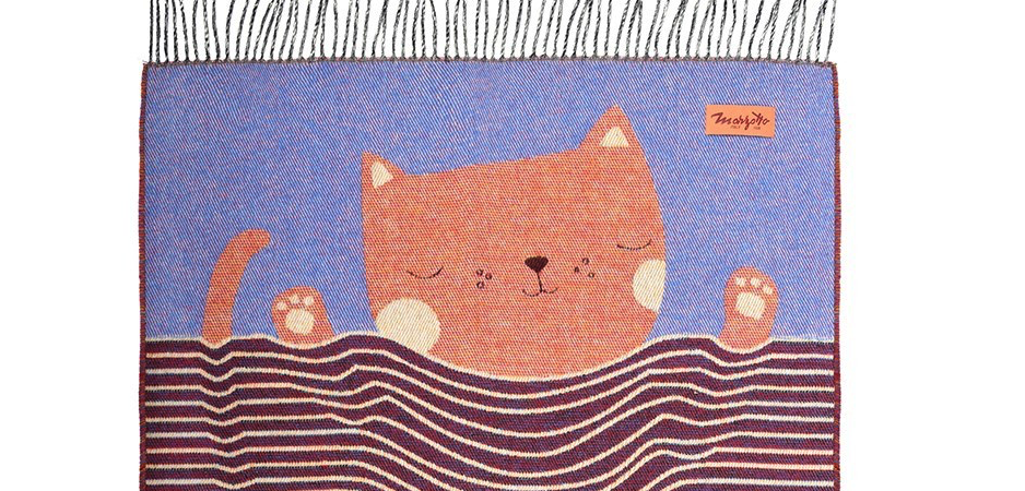 Плед CAT 1 Marzotto - Loft-Concept в Сочи