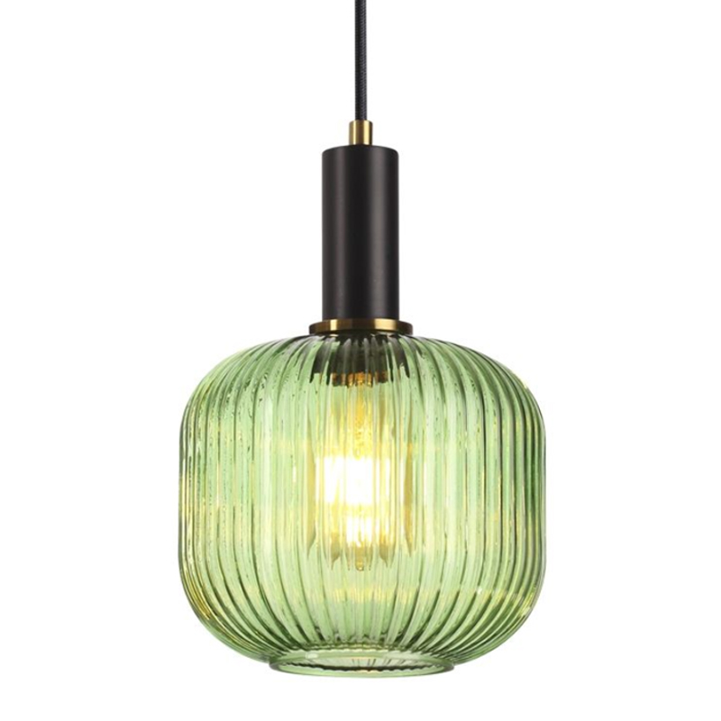 Подвесной светильник Ferm Living chinese lantern Green Прозрачный зеленый Черный в Сочи | Loft Concept 