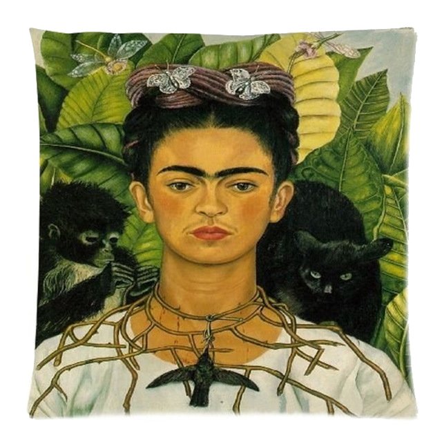 Декоративная подушка Frida Kahlo 2  в Сочи | Loft Concept 