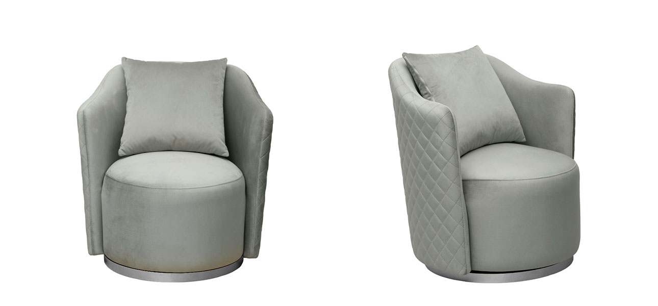 Кресло Gallatin mint - фото