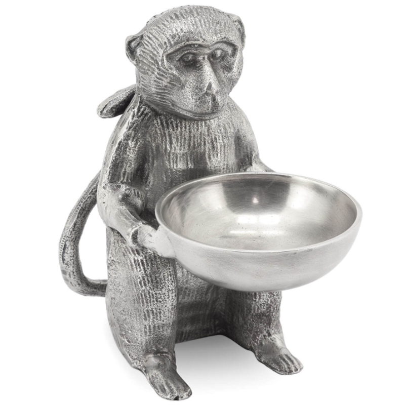 Подсвечник CANDLEHOLDER MONKEY ALLU Silver Серебряный в Сочи | Loft Concept 