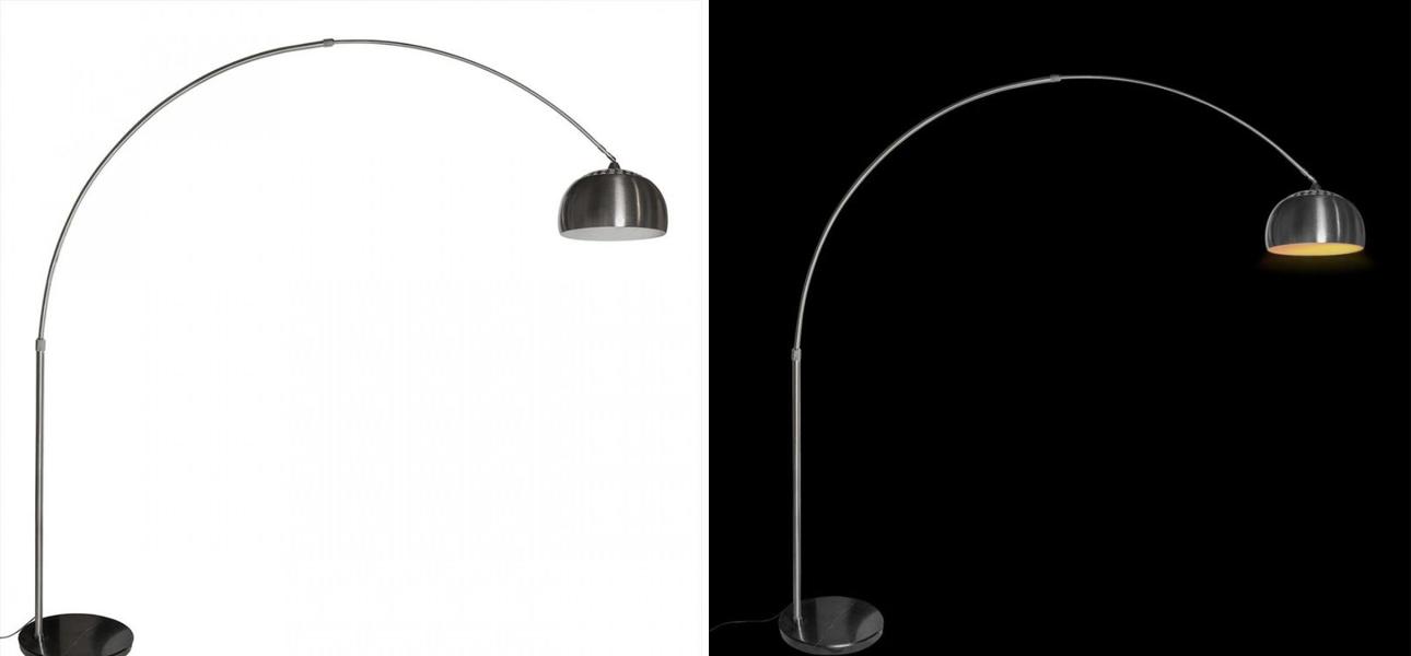 Торшер Arco Круглая База - фото №1