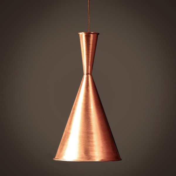 Подвесной светильник Copper Pendant Lamp Beat Light Tall   Алюминий Латунь Медь в Сочи | Loft Concept 