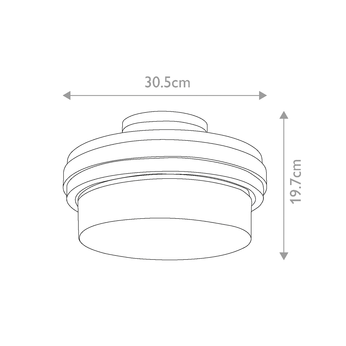 Потолочный светильник с прозрачным стеклянным плафоном с эффектом пузырьков Kichler в Сочи