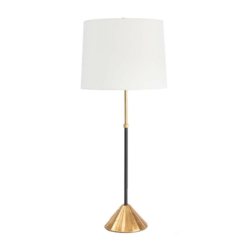 Настольная лампа Arleta Table lamp Белый Черный Золотой в Сочи | Loft Concept 