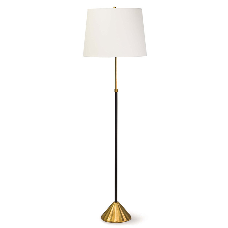 Торшер Arleta Floor lamp Белый Черный Золотой в Сочи | Loft Concept 