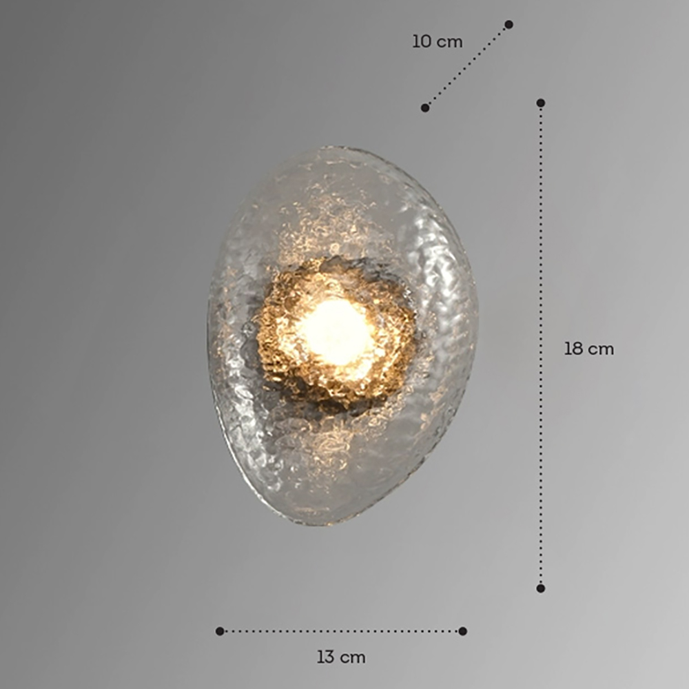Бра LINDIS FROST LONG WALL 1 лампа Прозрачное стекло в Сочи