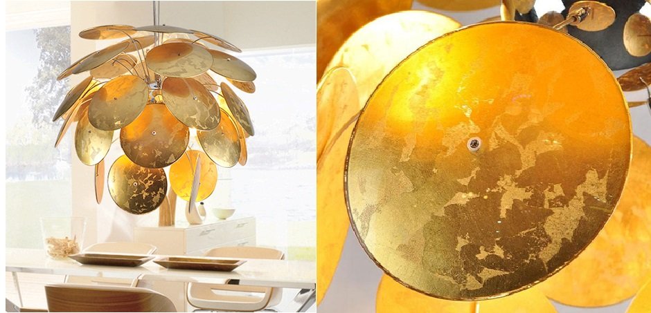 Люстра Discoco Gold Leaf - Loft-Concept в Сочи