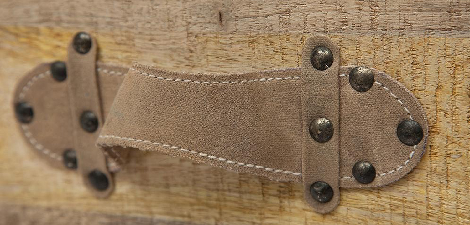 Пуф-сундук Vintage Pouf Chest mango tree - фото №2