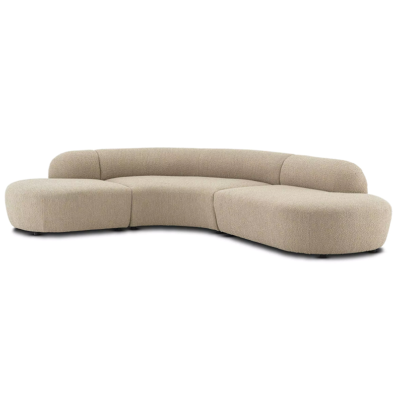 Диван Eichholtz Sofa Bjorn Boucle Sand Песочный в Сочи | Loft Concept 