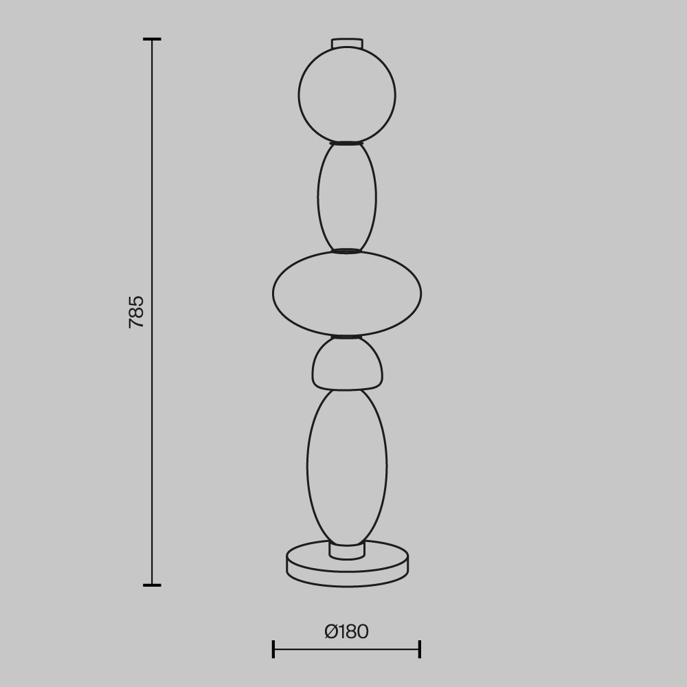 Настольный светильник Adore 3000К 23Вт в Сочи