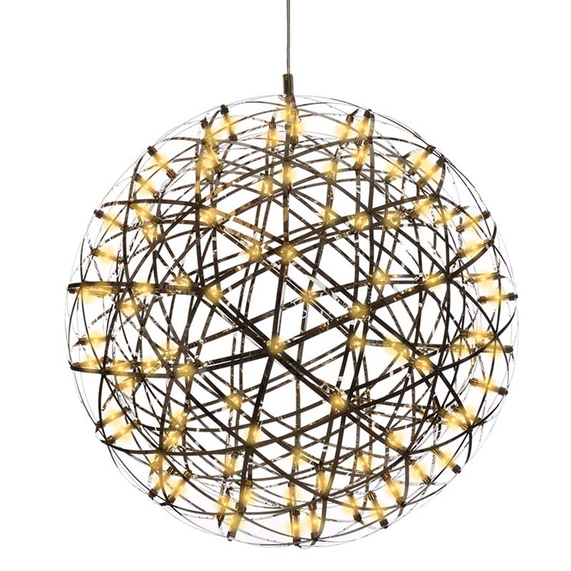 Люстра Moooi 3D Sphere Yellow lamp M Хром в Сочи | Loft Concept 