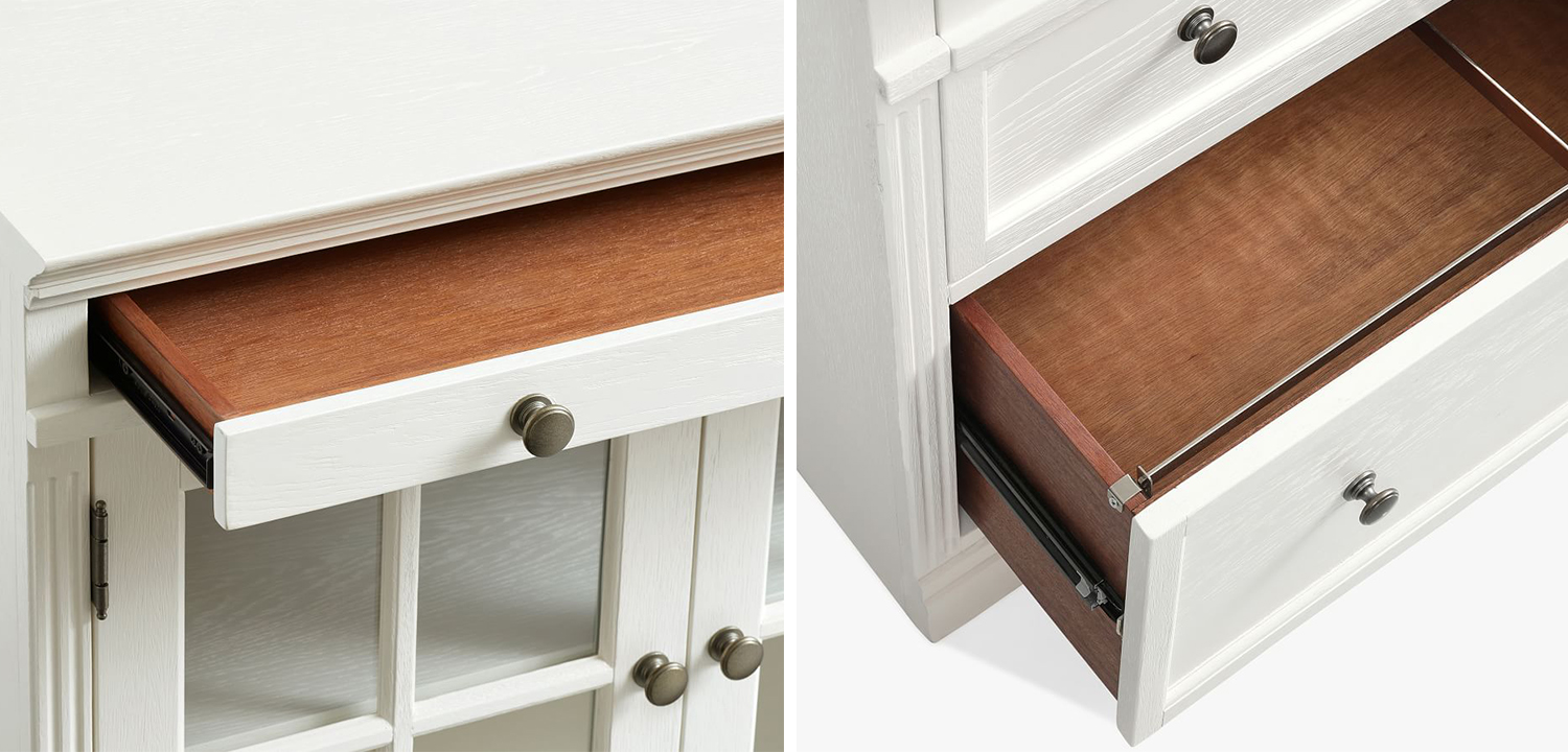 Шкаф-стеллаж Benjamin Glass Door - фото №2