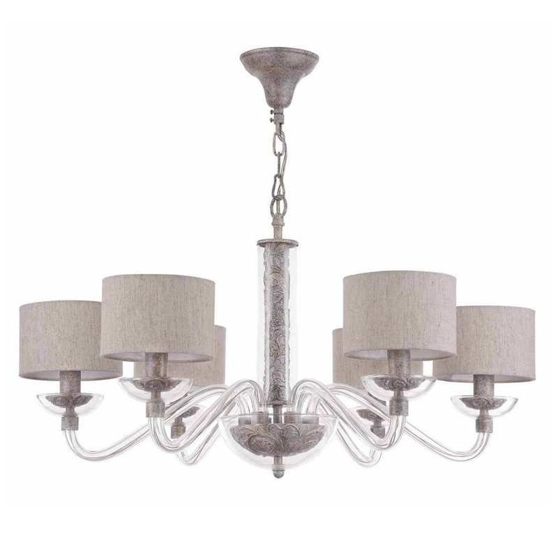 Люстра Sabella Light Chandelier 6 lamp Серый в Сочи | Loft Concept 