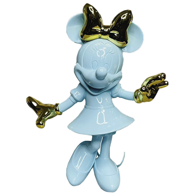 Статуэтка Минни Маус голубого цвета Minnie Mouse Blue Figurine  Голубой в Сочи | Loft Concept 