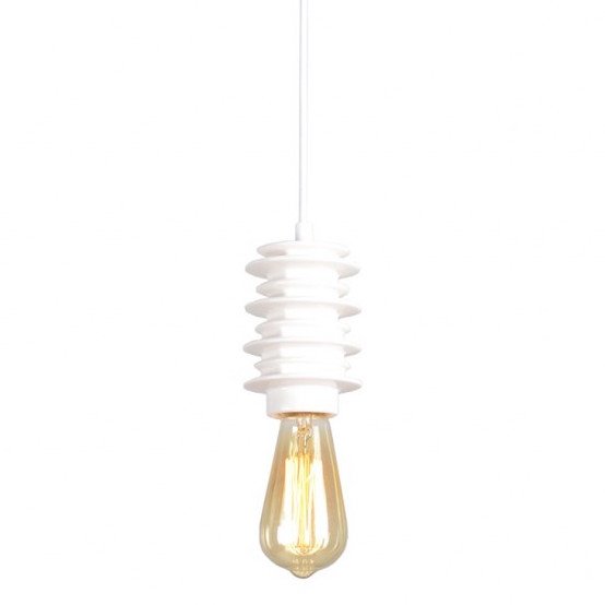 Подвесной светильник Insulator Pendant White Белый в Сочи | Loft Concept 