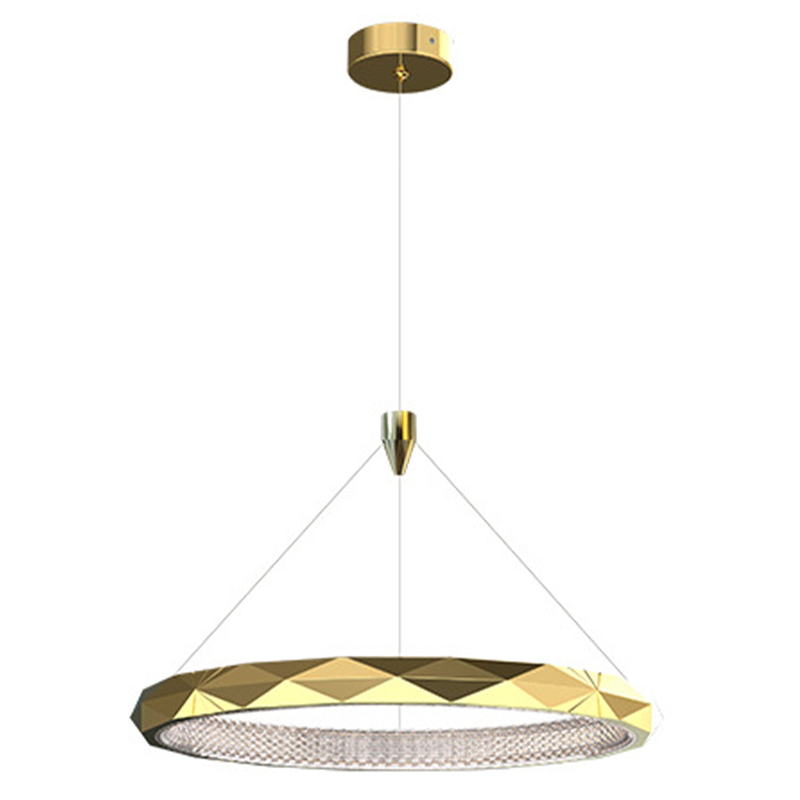 Люстра Horizontal Ring Gold Chandelier Золотой в Сочи | Loft Concept 