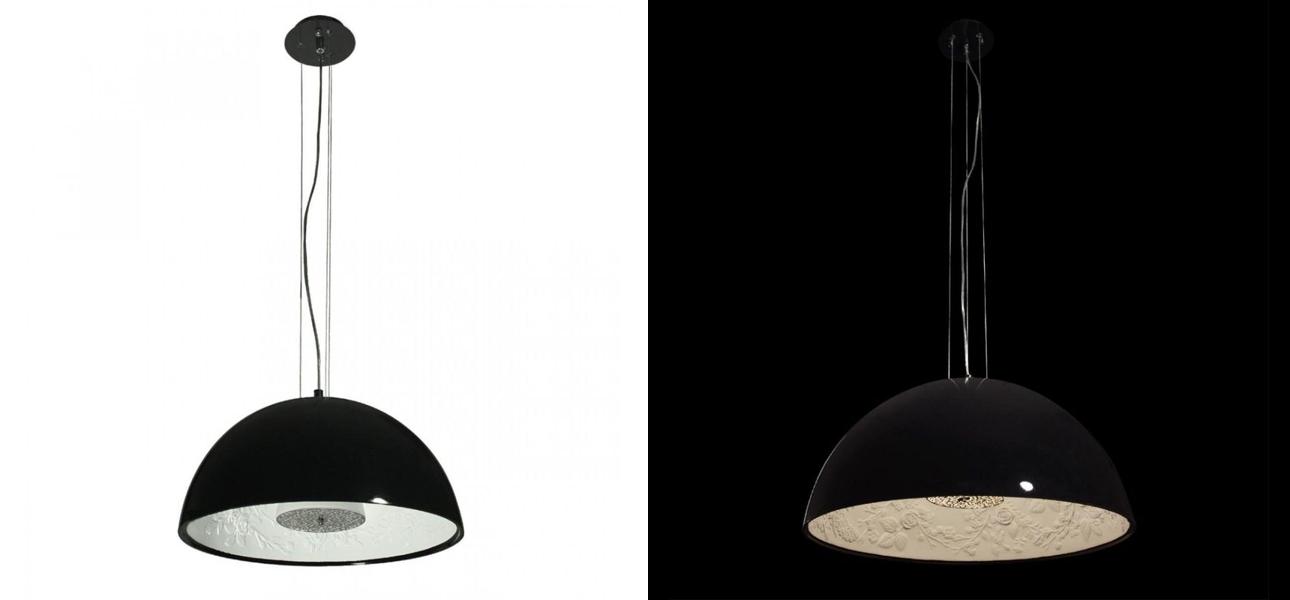 Люстра FLOS Skygarden Lamp Black 60 cm - фото №2