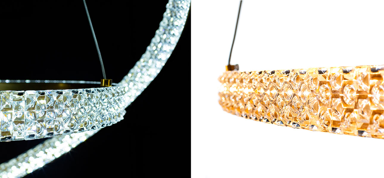 Люстра дизайнерская Gold Rings of Venus  - фото №1