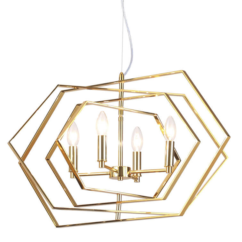 Люстра Damaris Chandelier gold Глянцевое золото в Сочи | Loft Concept 