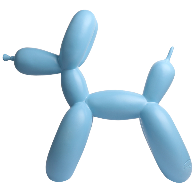 Статуэтка Jeff Koons Balloon Dog Matte Blue Голубой в Сочи | Loft Concept 