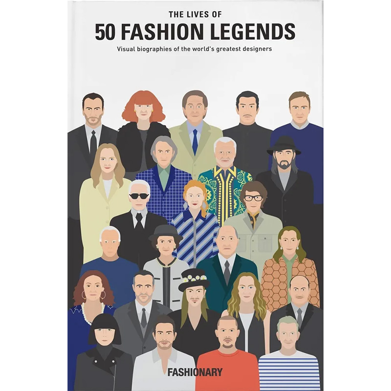 The Lives of 50 Fashion Legends Белый Мульти в Сочи | Loft Concept 