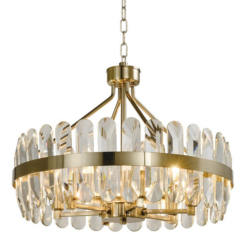 Люстра Genesia Chandelier Золотой Прозрачный (Transparent) в Сочи | Loft Concept 