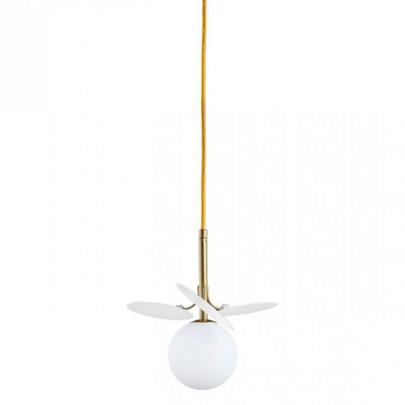 Подвесной светильник MATISSE Pendant One White Золотой Белый в Сочи | Loft Concept 