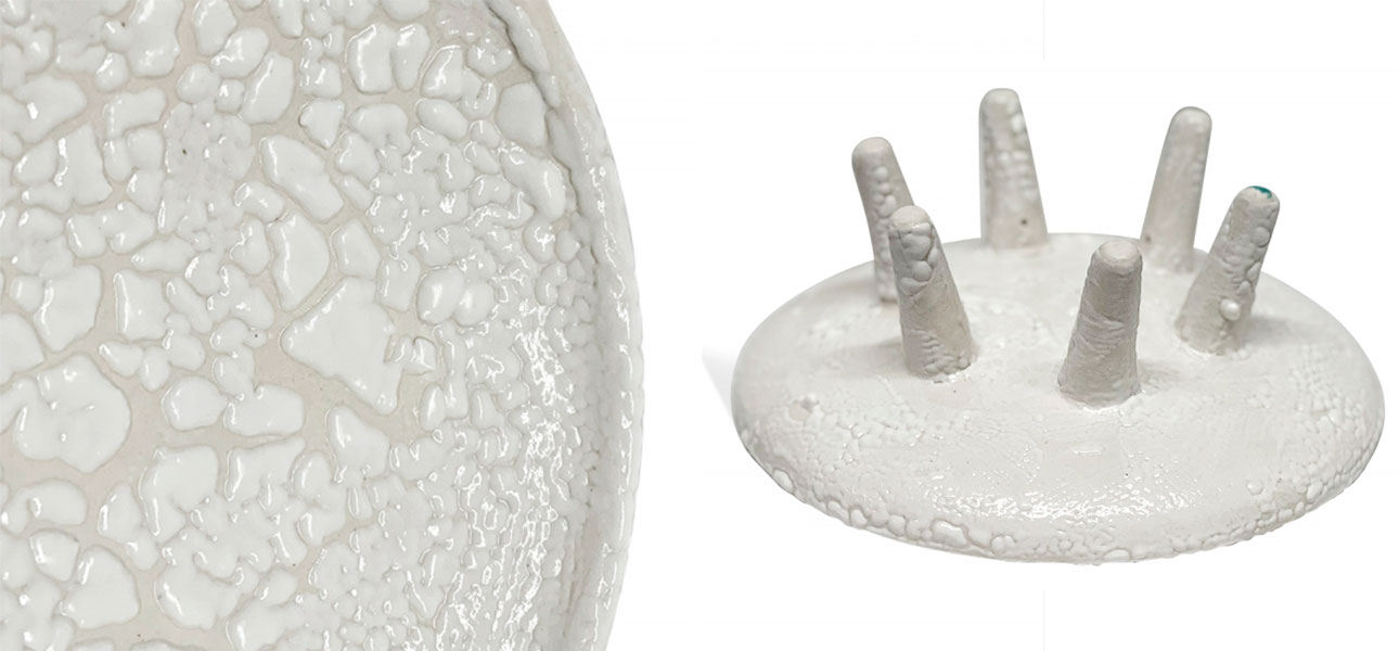 Блюдце на ножках - фото