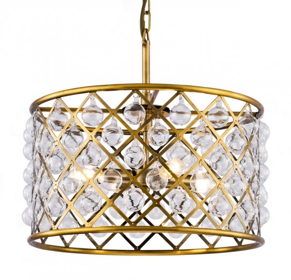 Люстра RH Spencer Hoop Chandelier 45 Brass Латунь в Сочи | Loft Concept 