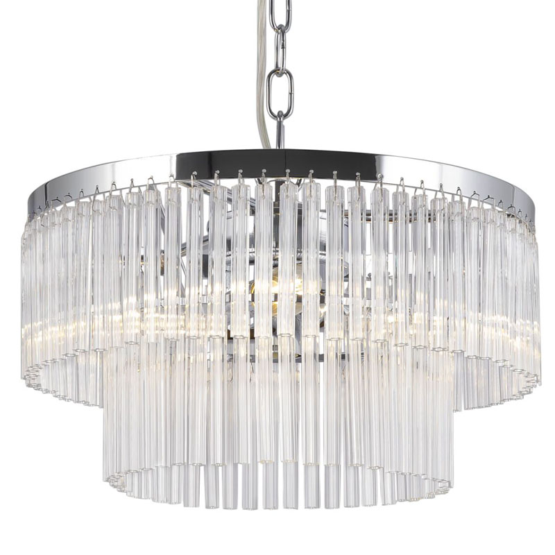 Люстра Olimpa Chandelier chrome 35 Хром в Сочи | Loft Concept 