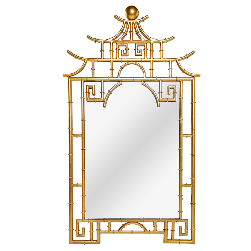 Зеркало Pagoda Mirror Gold 128 Золотой в Сочи | Loft Concept 