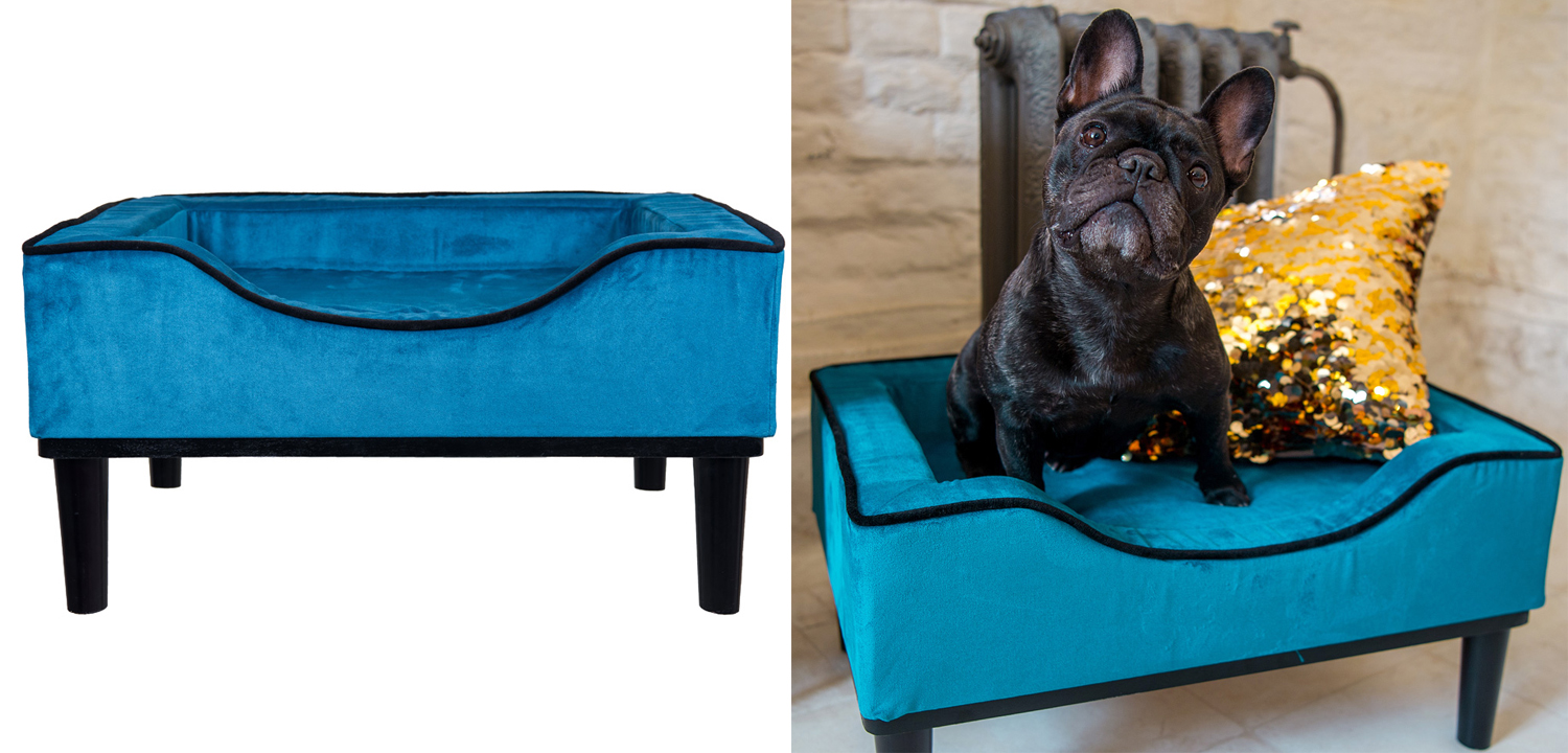 Диван для домашних животных Pet Bed лазурь - фото