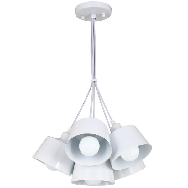 Люстра Compact Pendant White Белый в Сочи | Loft Concept 